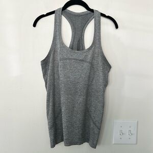 Lululemon Swiftly Gray Athletic Tank Top 8